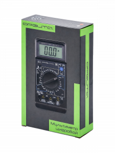 Мультиметр цифровой с прозвонкой тестер тока и напряжения с термопарой Орбита OT-INM30